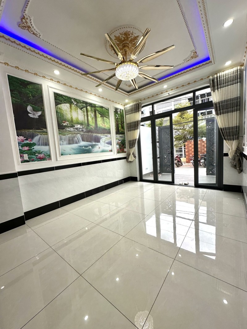 Bán nhà 4 tầng, 56m2 Tỉnh lộ 43, Tam Bình, Thủ Đức, TP HCM, sổ hồng riêng. Giá 6,12 tỷ. 16008889