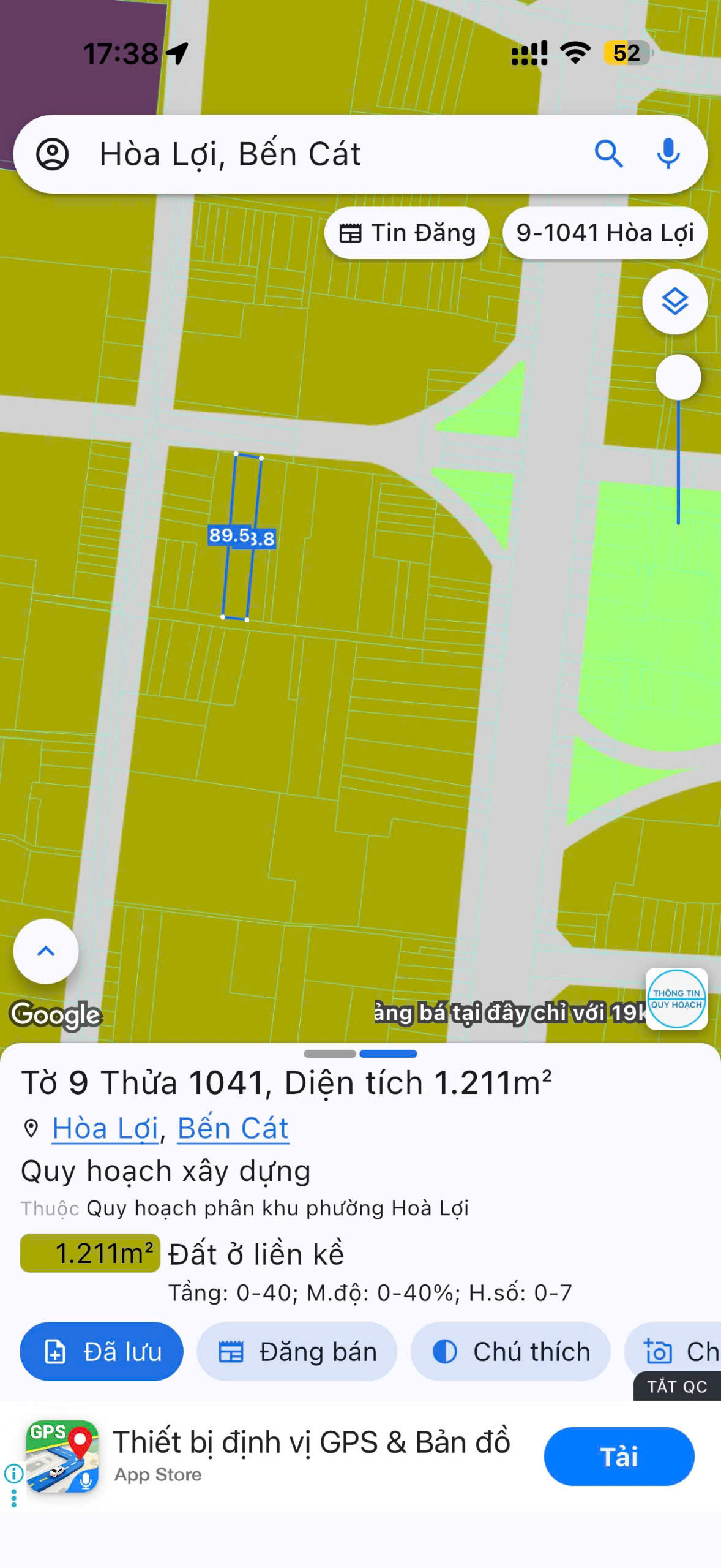 ĐẤT ĐẸP- GIÁ TỐT BÁN NHANH LÔ ĐẤT 2 MẶT TIỀN ĐẦU TƯ LÀ SINH LỜI tại Bến Cát, Bình Dương 16008955