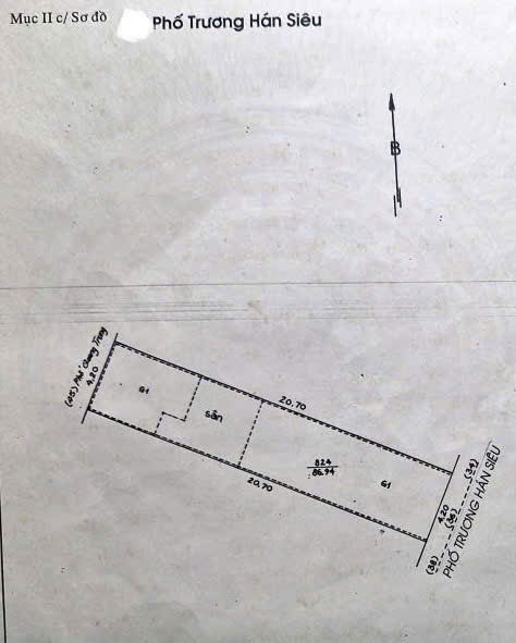 🔅 BÁN NHÀ MẶT PHỐ TRƯƠNG HÁN SIÊU, HOÀN KIẾM, 91M2 6T MT 4.5M, SIÊU RẺ CHỈ 62 TỶ 🔅 16008980