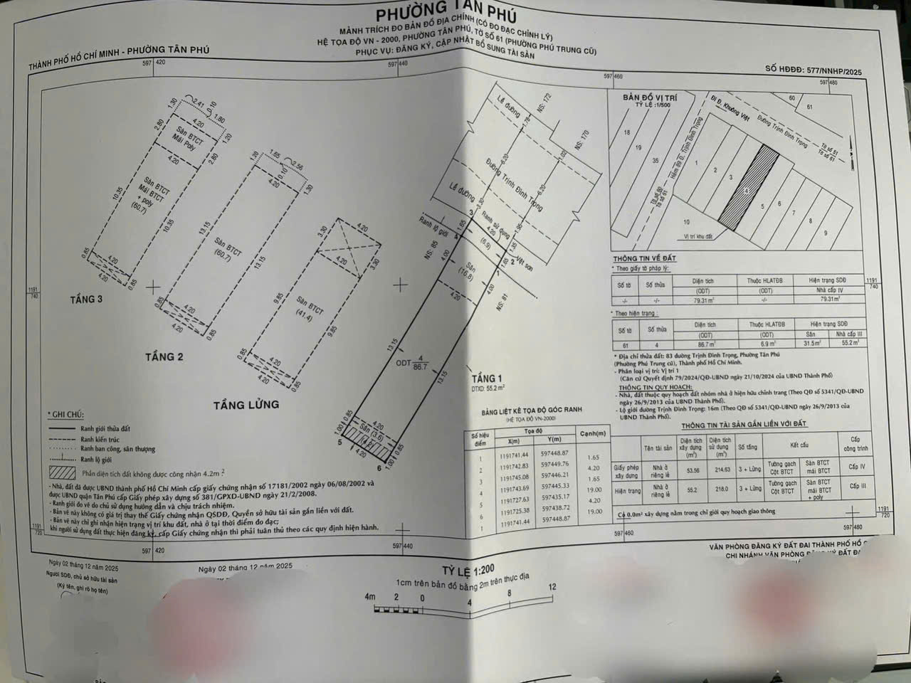 Bán nhà MT Trịnh đình trọng,tân phú 3L giá 12,9 ty 16009248