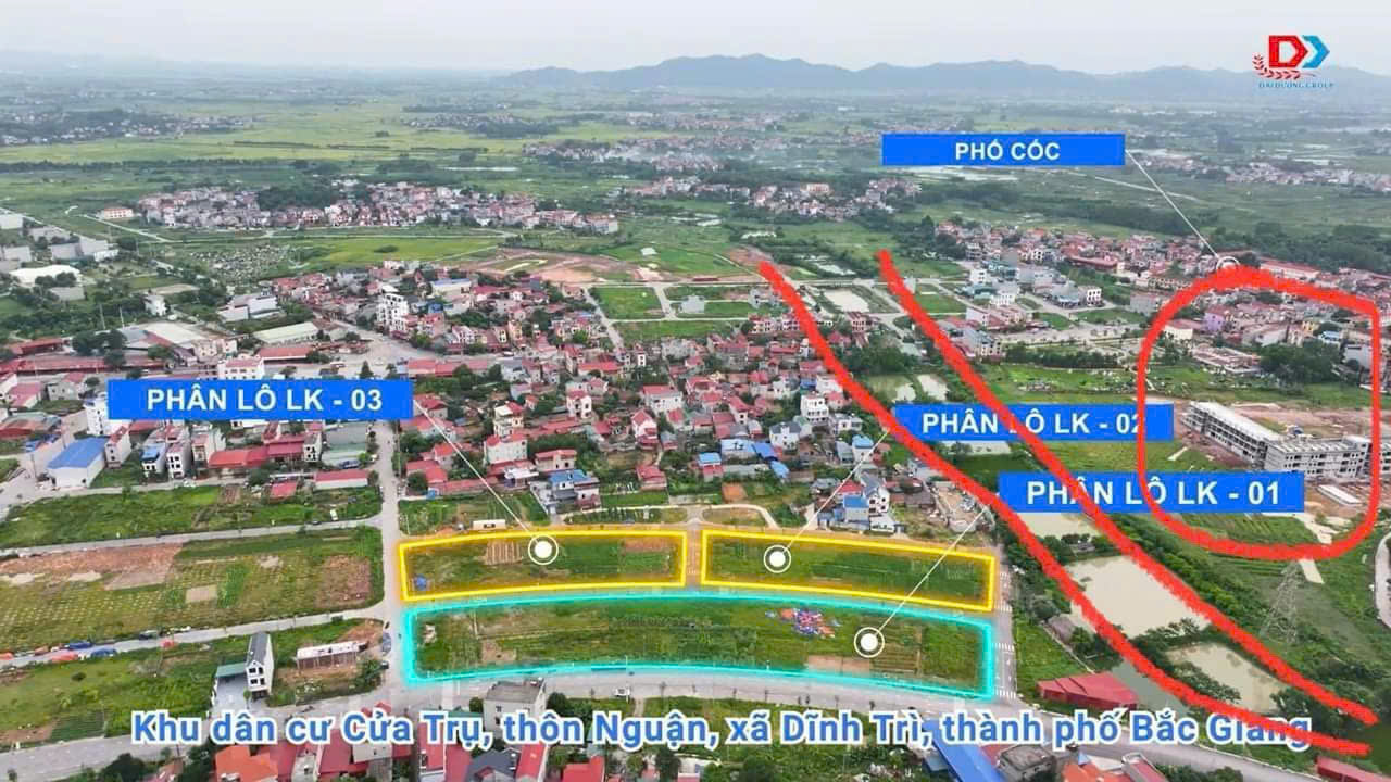 BÁN LÔ ĐẤT ĐẸP CỬA TRỤ – TDP NGUẬN, PHƯỜNG BẮC GIANG, BẮC NINH 16009282