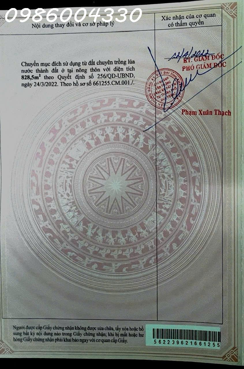 Bán lô đất siêu đẹp gần Võ Nguyên Giáp, Tây Nha Trang, Khánh Hòa, DT 2.777m2, giá đầu tư 16009299