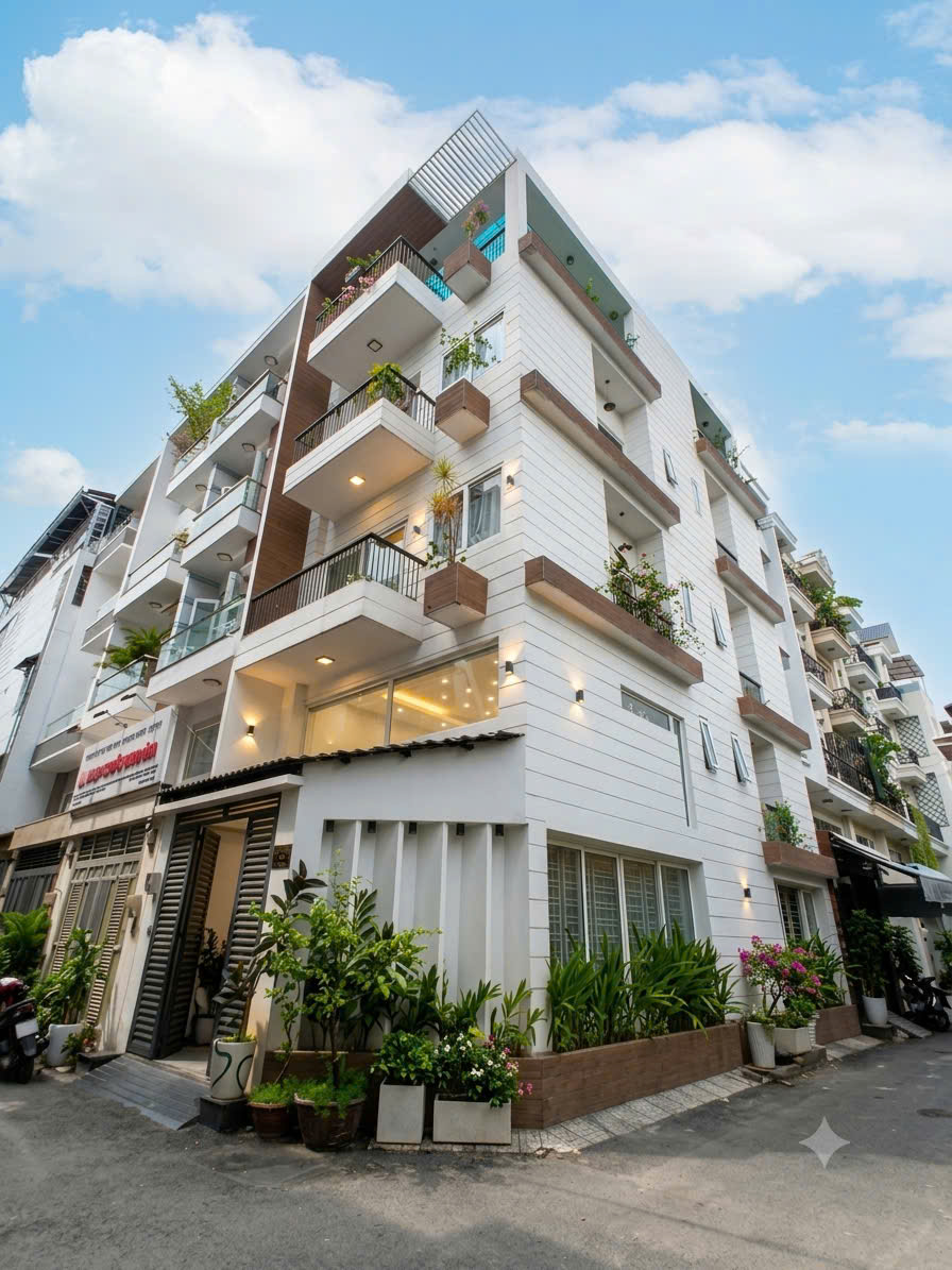 Ngang HIẾM 5.5m - Hẻm Xe Hơi Tránh - Quang Trung– 68M² – 5 Tầng – 8.xxTỶ 16009556