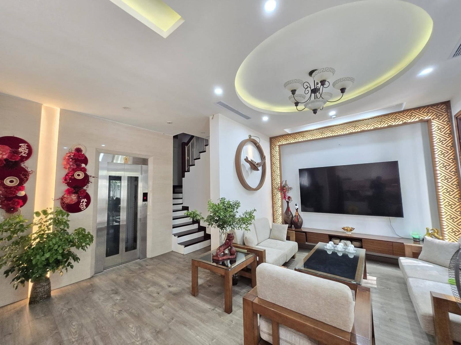 🔥 BIỆT THỰ LÔ GÓC KĐT MỚI TRUNG VĂN – 124M² – MT 14M – 5 TẦNG – THANG MÁY – FULL NỘI THẤT – Ô TÔ 16009645
