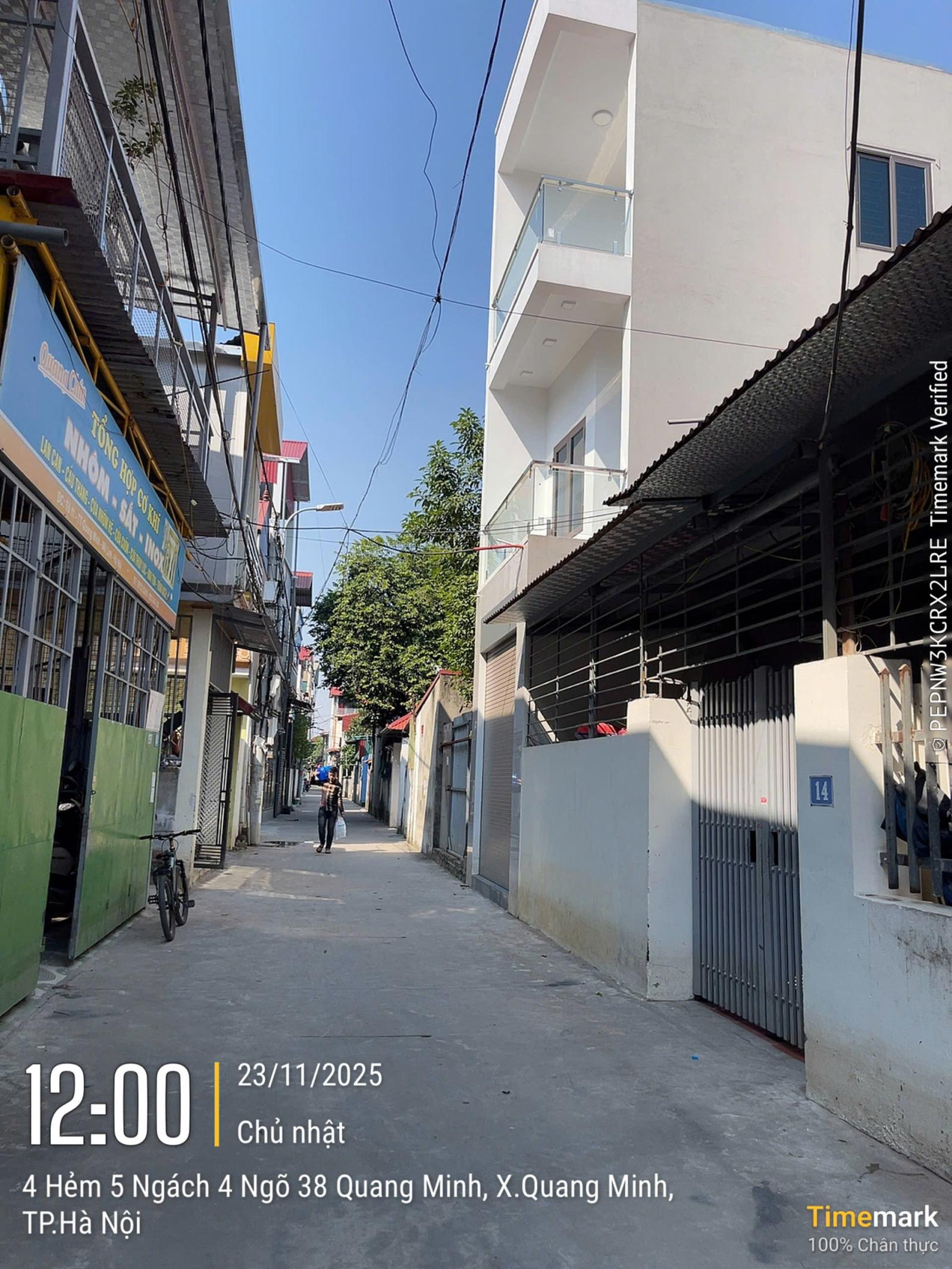 Chính chủ bán đất đẹp Quang Minh - Mê Linh, tuyến 2 trục chính, ô tô tránh, xe tải lớn vào được. 16009837