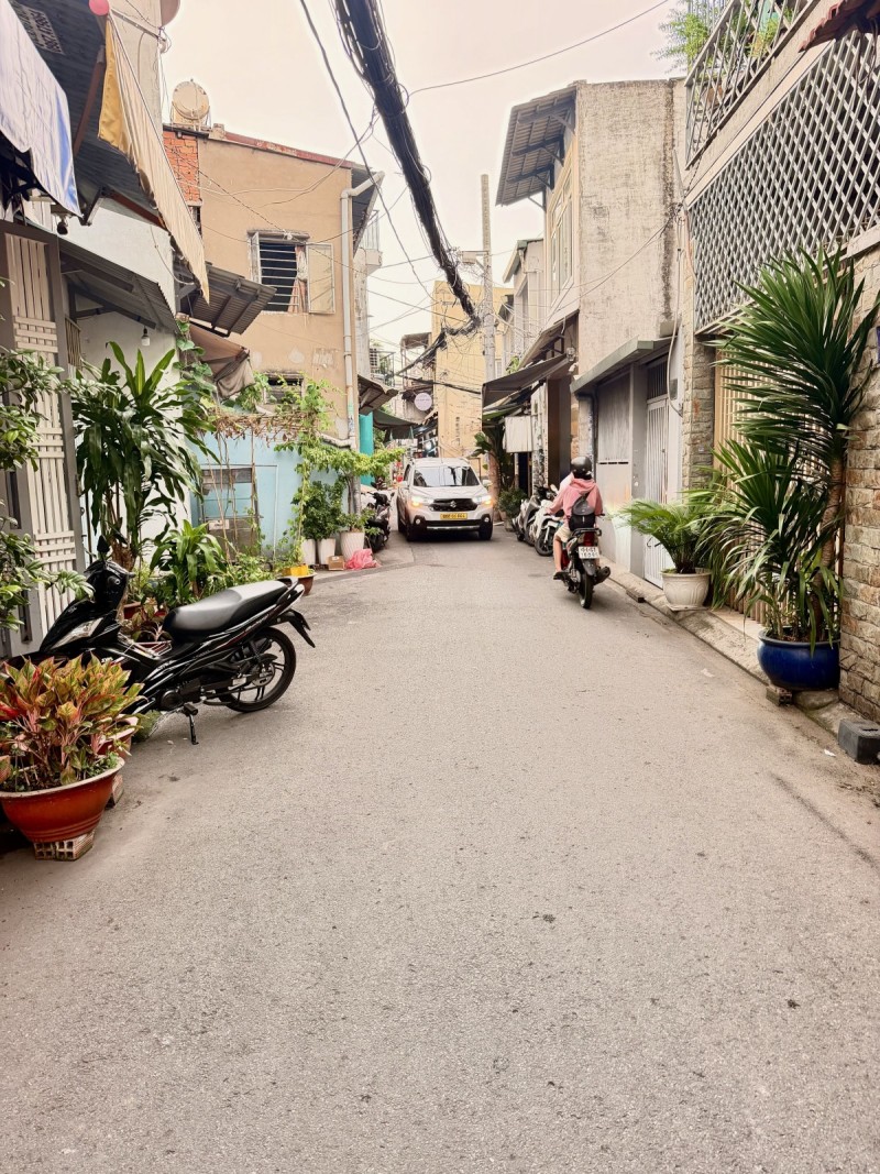 Bán nhà Hẻm 5m  Nguyễn Sỹ Sách - gần Chợ Tân Trụ, 4x16m, 2 Tầng - 1 đời chủ, 5,95 Tỷ. 16009951