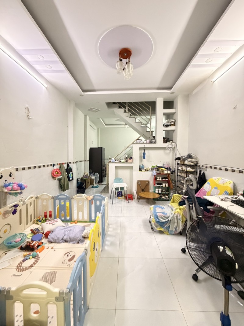Bán nhà Hẻm 5m  Nguyễn Sỹ Sách - gần Chợ Tân Trụ, 4x16m, 2 Tầng - 1 đời chủ, 5,95 Tỷ. 16009951