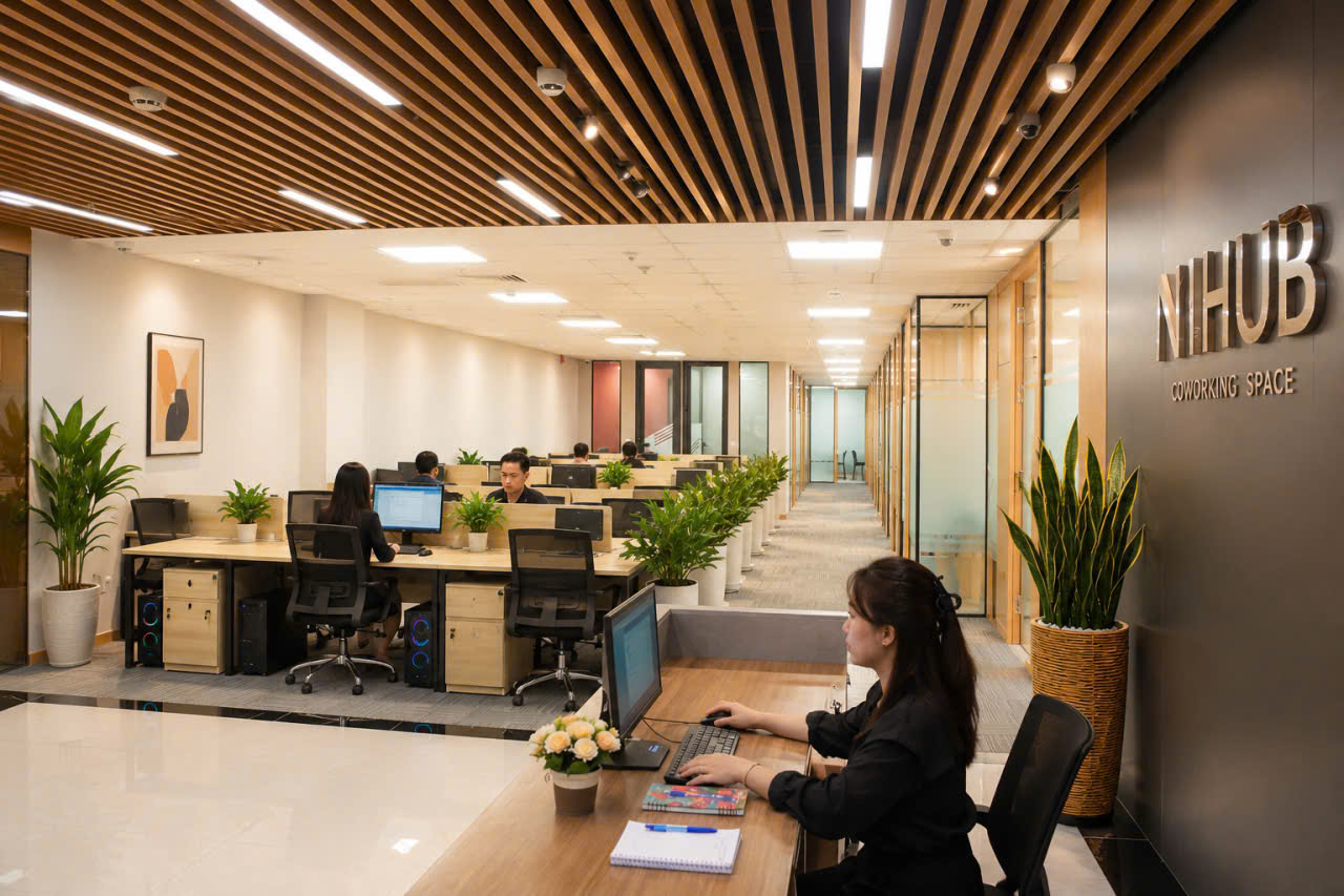 Văn phòng trọn gói cho team 6 đến 10 người đang tìm văn phòng riêng tại Hồ Tùng Mậu, Bắc Từ Liêm 16010116