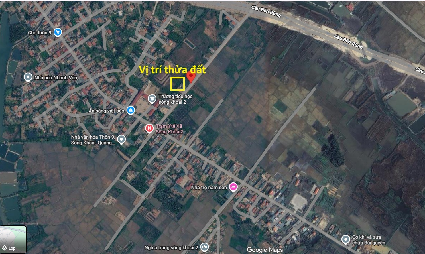 Thanh lý đất xã Sông Khoai, Quảng Yên, Quảng Ninh, 264m2, MT 12m, 2.1 tỷ 16010228