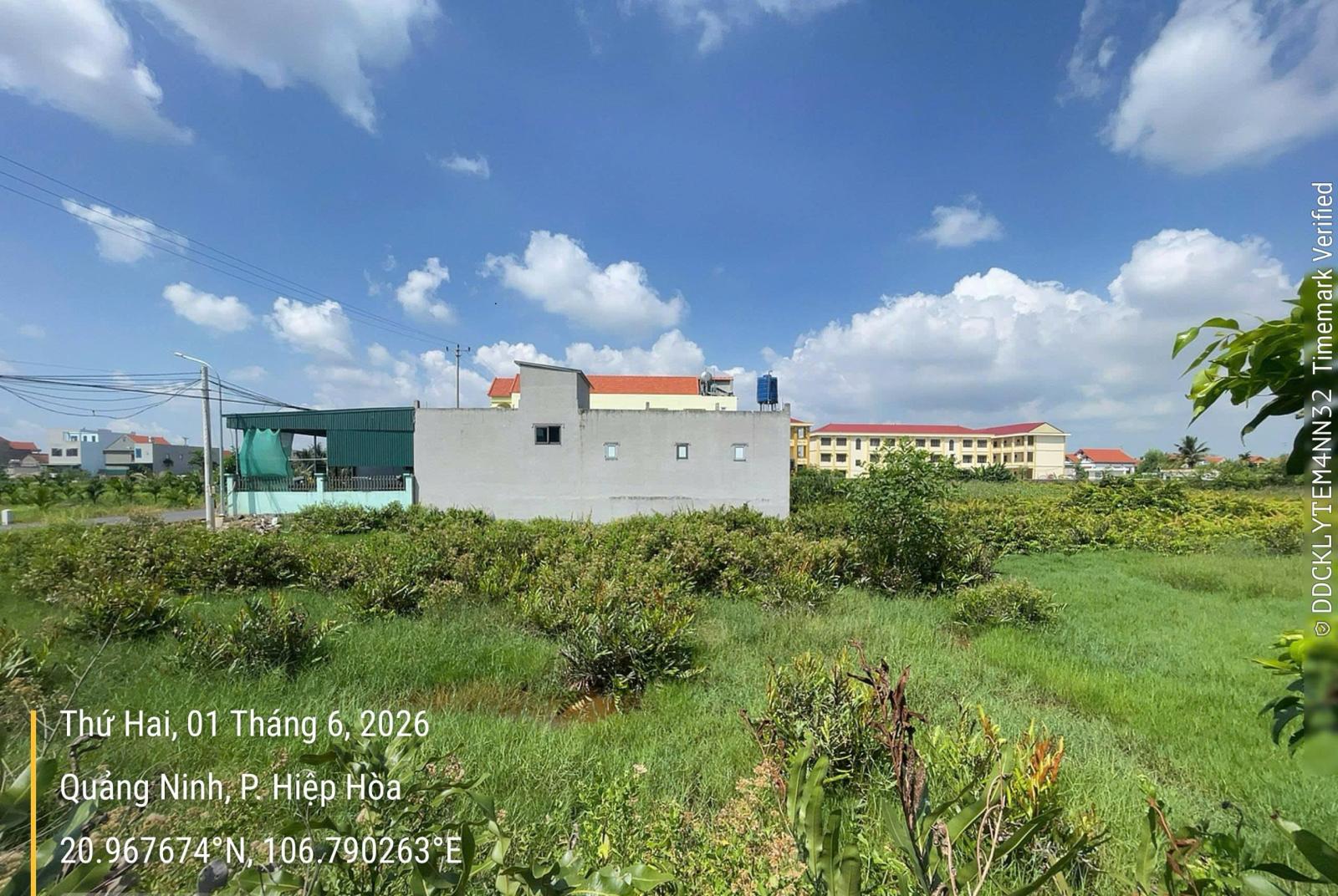 Thanh lý đất xã Sông Khoai, Quảng Yên, Quảng Ninh, 264m2, MT 12m, 2.1 tỷ 16010228