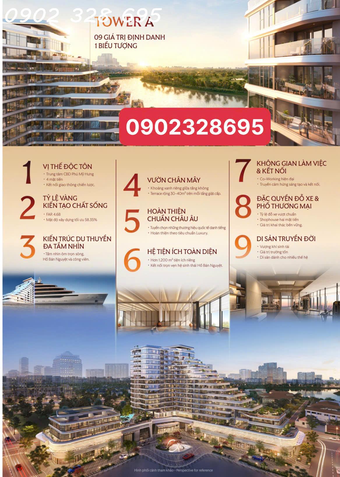 301 Căn Hộ Giới Hạn Tại Triton Crown Phú Mỹ Hưng – Sở Hữu Vị Trí Vàng The Crescent 16010296