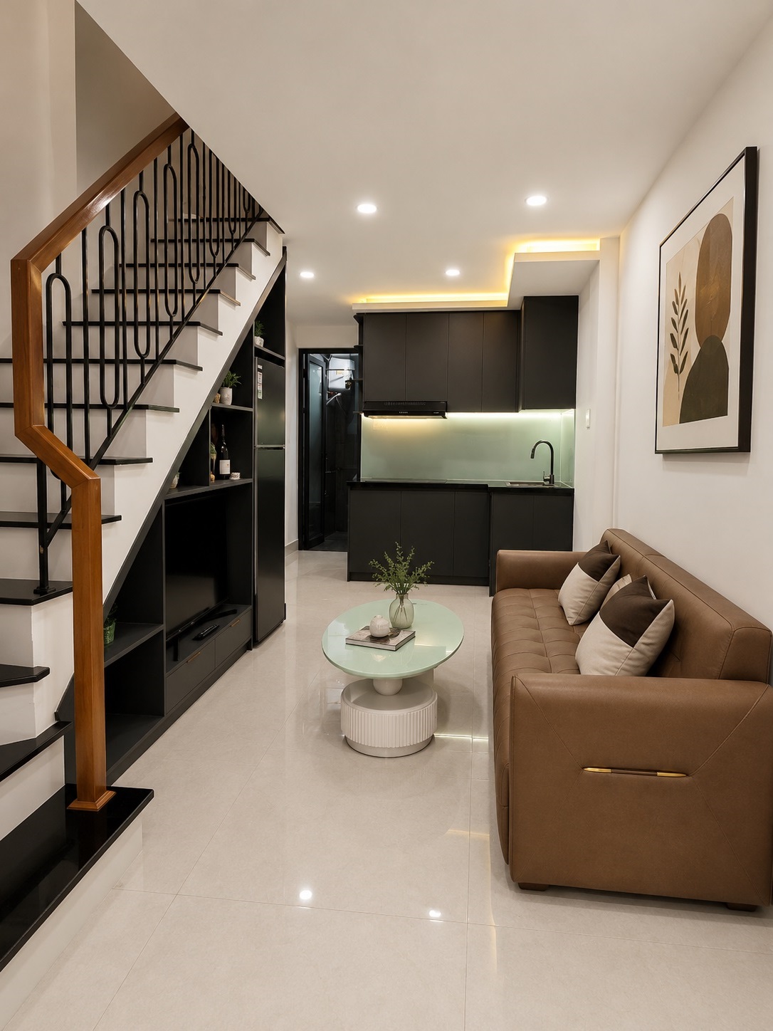 ♪ 3.2 tỷ Góc K thẳng thông Trần Cao Vân gần Chợ Tam Thuận, 2 tầng 2PN trên dưới, sân xe rộng. 16010798