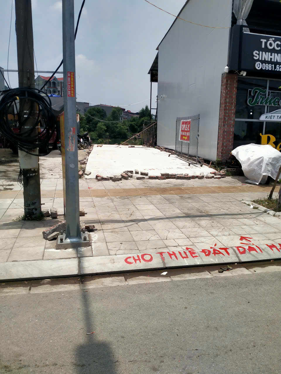 Cho thuê dài hạn lô đất mặt đường Tam Giang, Vân Dương, Thành phố Bắc Ninh, đường vào Cổng KCN Quế 16010859