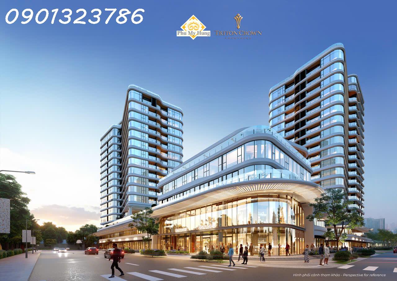 CĂN 1PN DỰ ÁN TRITON CROWN PHÚ MỸ HƯNG, CHỈ 10 CĂN/ TOÀN. MUA GĐ 1, TT CĐT PHÚ MỸ HƯNG. XEM NGAY 16010903