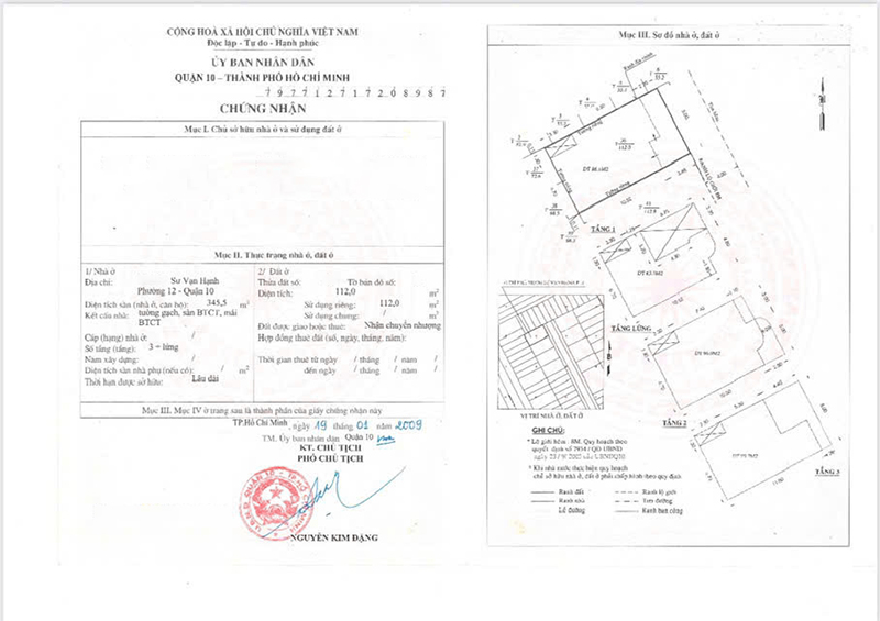 Bán nhà Sư Vạn Hạnh, Hòa Hưng, Q10, 96m², dòng tiền 56tr/th. Giá 36 Tỷ 16011112