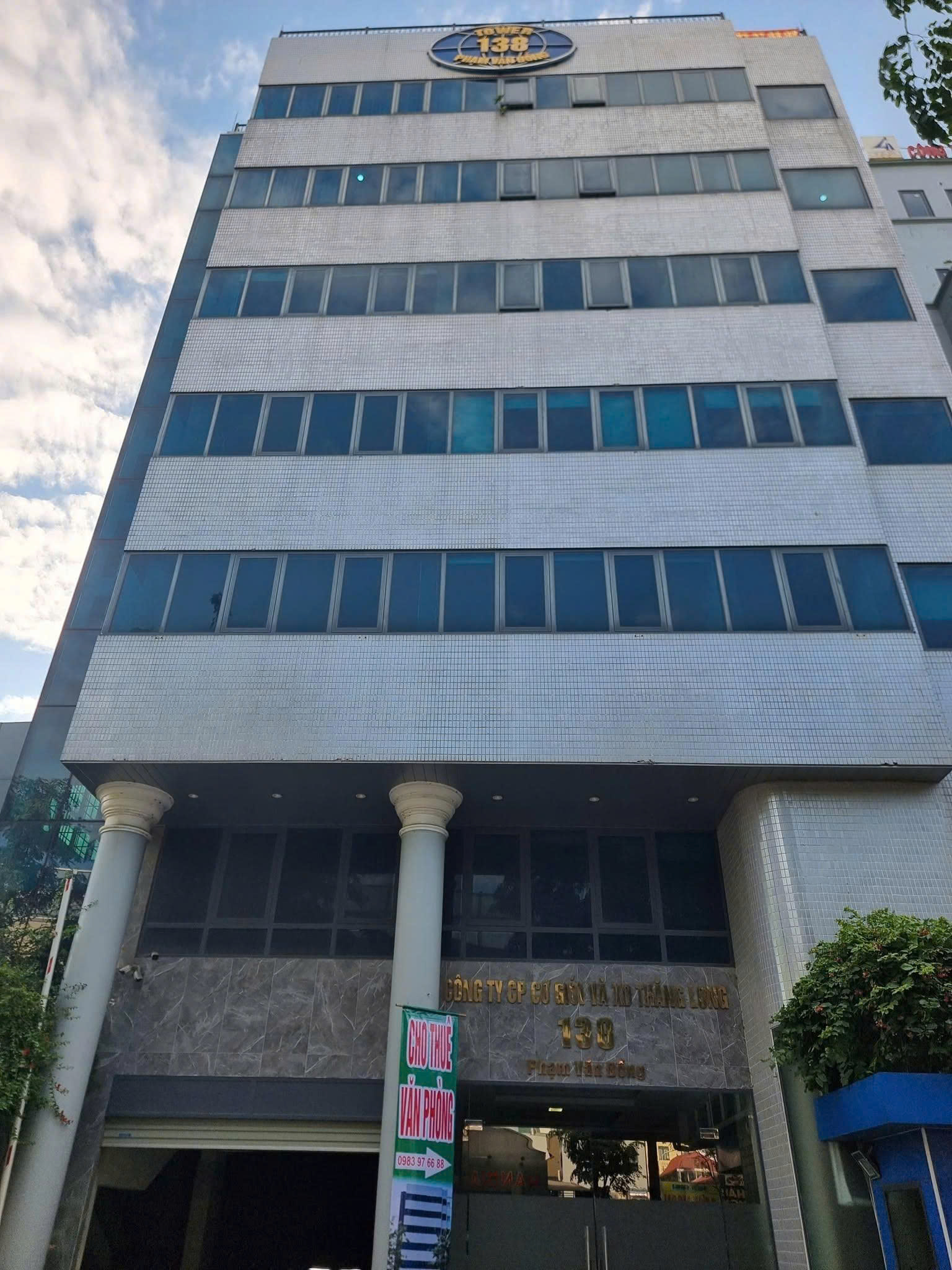 ĐỊA ĐIỂM LÝ TƯỞNG CHO DOANH NGHIỆP CHO THUÊ VĂN PHÒNG CHÍNH CHỦ Địa chỉ : Số 138 Đ. Phạm Văn Đồng, 16011151