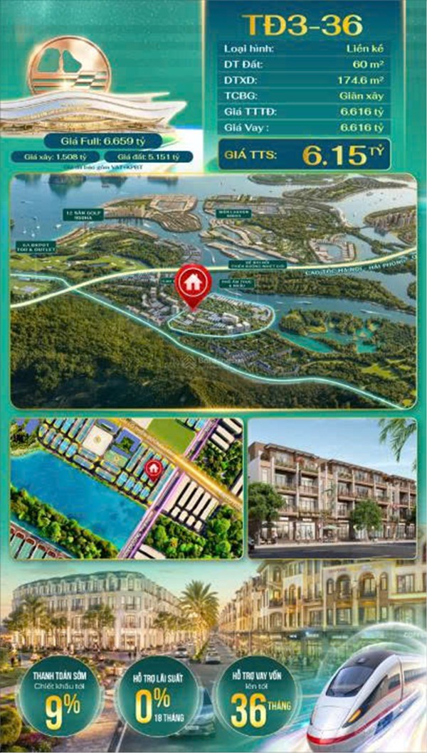 ĐẦU TƯ SINH LỜI - Cần Bán Nhanh Căn Nhà Liền Kề 4 Tầng Phường Tuần Châu, TP Hạ Long, Quảng Ninh. 16011205