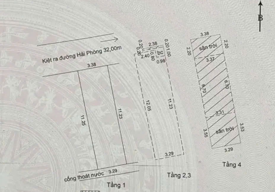 ► Nhà Kiệt 3-4m sát MT Hải Phòng, 4 tầng đúc, 5PN, 4WC, dòng tiền 17tr/th, nhỉnh 4 tỷ 16011211