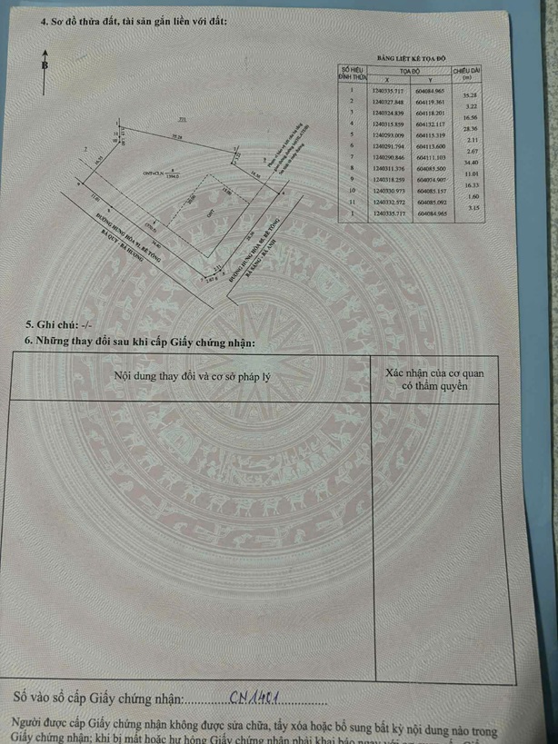 ĐẤT 2 MẶT TIỀN – GIÁ TỐT  – CHÍNH CHỦ CẦN BÁN Tại Hưng Hoà, Ấp 1, Bình Dương cũ 16011523