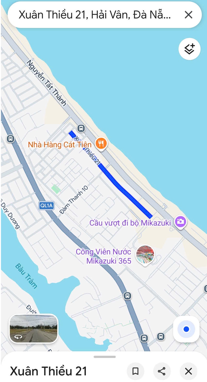 ► Mặt Tiền Xuân Thiều 21, sát Biển Nguyễn Tất Thành, Mikazuki, 372m2, ngang 15m, ~36tr/m2 16011564