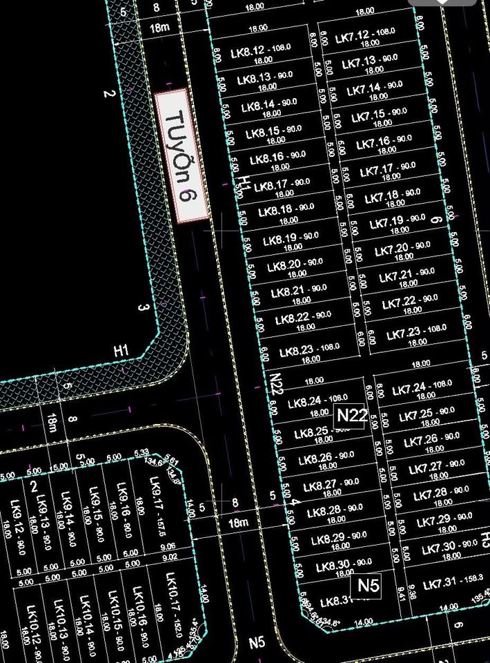 Bán lô đất có diện tích 90m2 ( full thổ cư ) Tại KĐT Việt Hàn -  Dĩnh Trì – Bắc Giang. 16011590