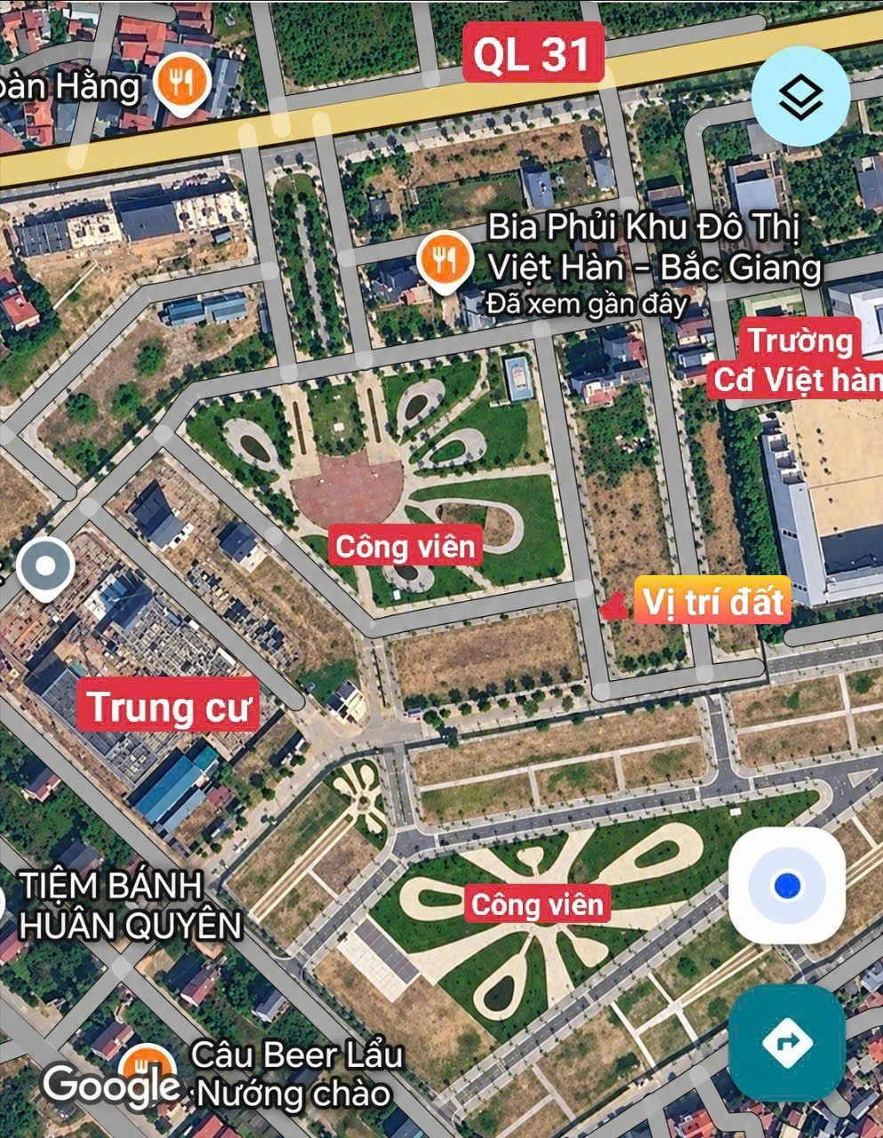 Bán lô đất có diện tích 90m2 ( full thổ cư ) Tại KĐT Việt Hàn -  Dĩnh Trì – Bắc Giang. 16011590