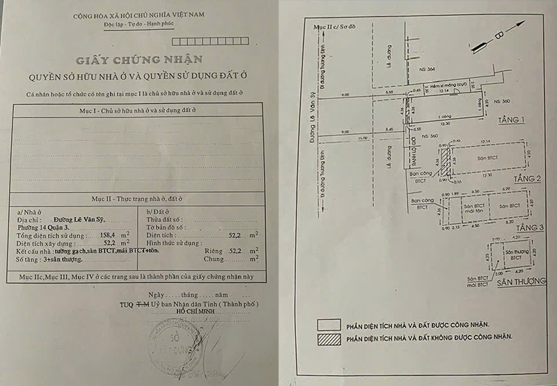 Bán nhà Lê Văn Sỹ, Quận 3, 4 tầng, đang cho thuê 60tr/th. Giá 29 tỷ 16011633
