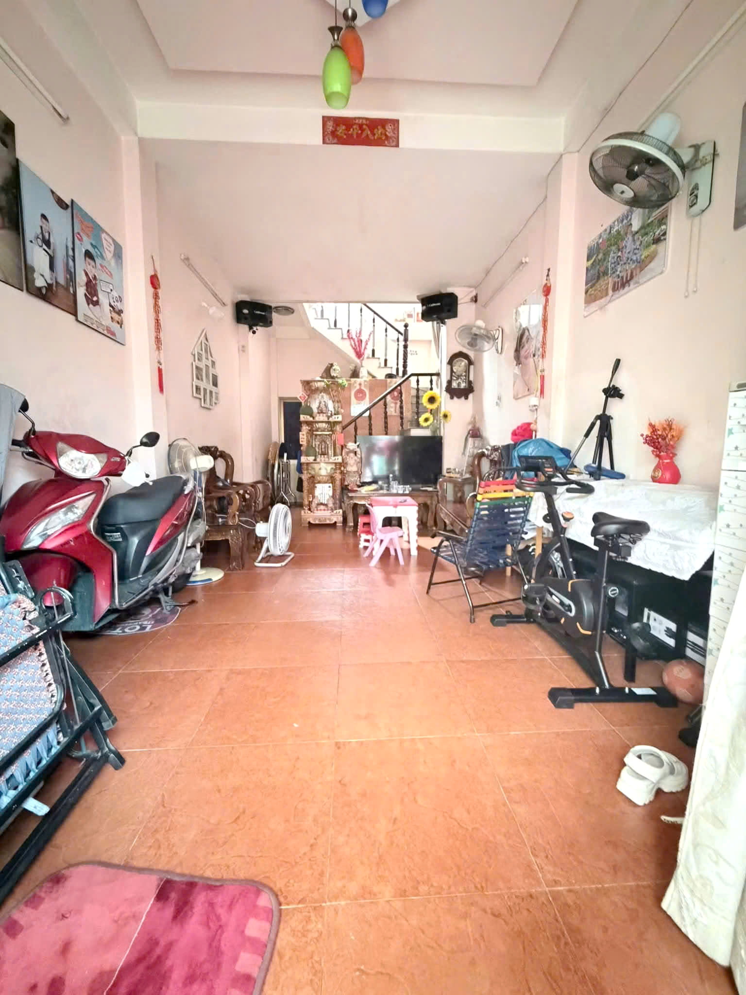 Nhà 4 tầng hẻm thông sát bờ kè hẻm thông Ba Đình P10Q8. 5.28 tỷ 16011705