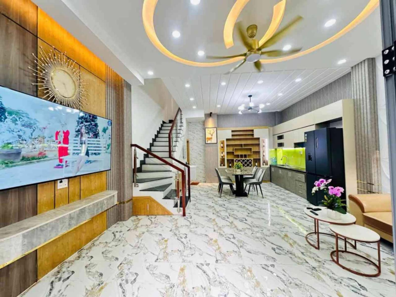 Bán nhà Gò Vấp, hẻm xe hơi Nguyễn Văn Khối , 42M², 4 tầng, nhà mới ở ngay, 6.5 tỷ TL 16011745