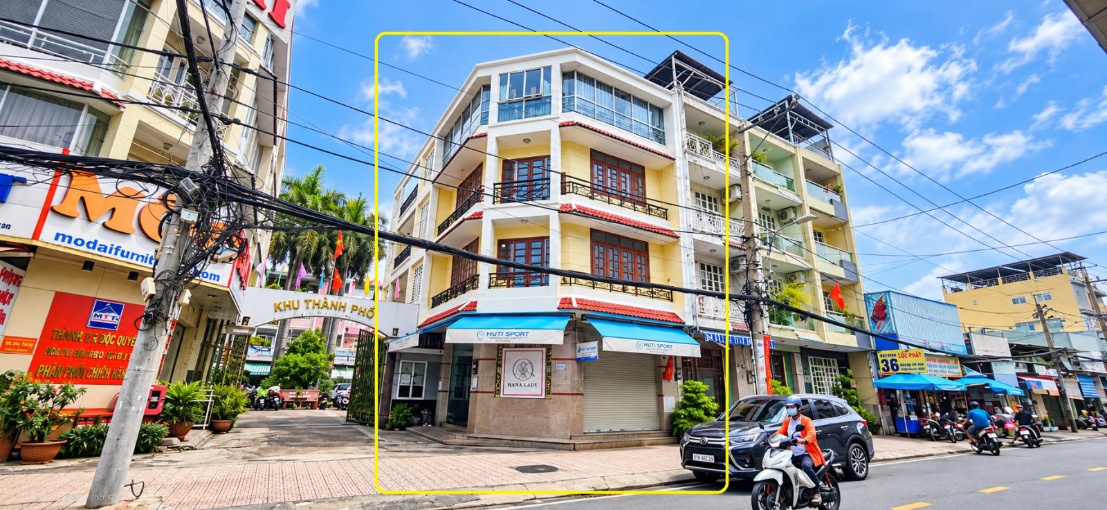 Cho thuê nhà 2 Mặt Tiền Nguyễn Hữu Tiến 108m², 4TẦNG-GẦN AEON, ĐH CÔNG THƯƠNG 16011900