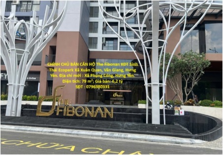 ⭐️Chính chủ bán Căn hộ The Fibonan KĐT Sinh Thái Ecopark, Xuân Quan (Văn Giang), Hưng Yên. 0796380331 16011993