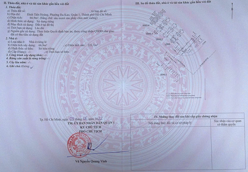 Bán nhà Đinh Tiên Hoàng, khu Đa Kao, 4x17m, 1 lửng + 2 lầu, giá 30 tỷ 16011998