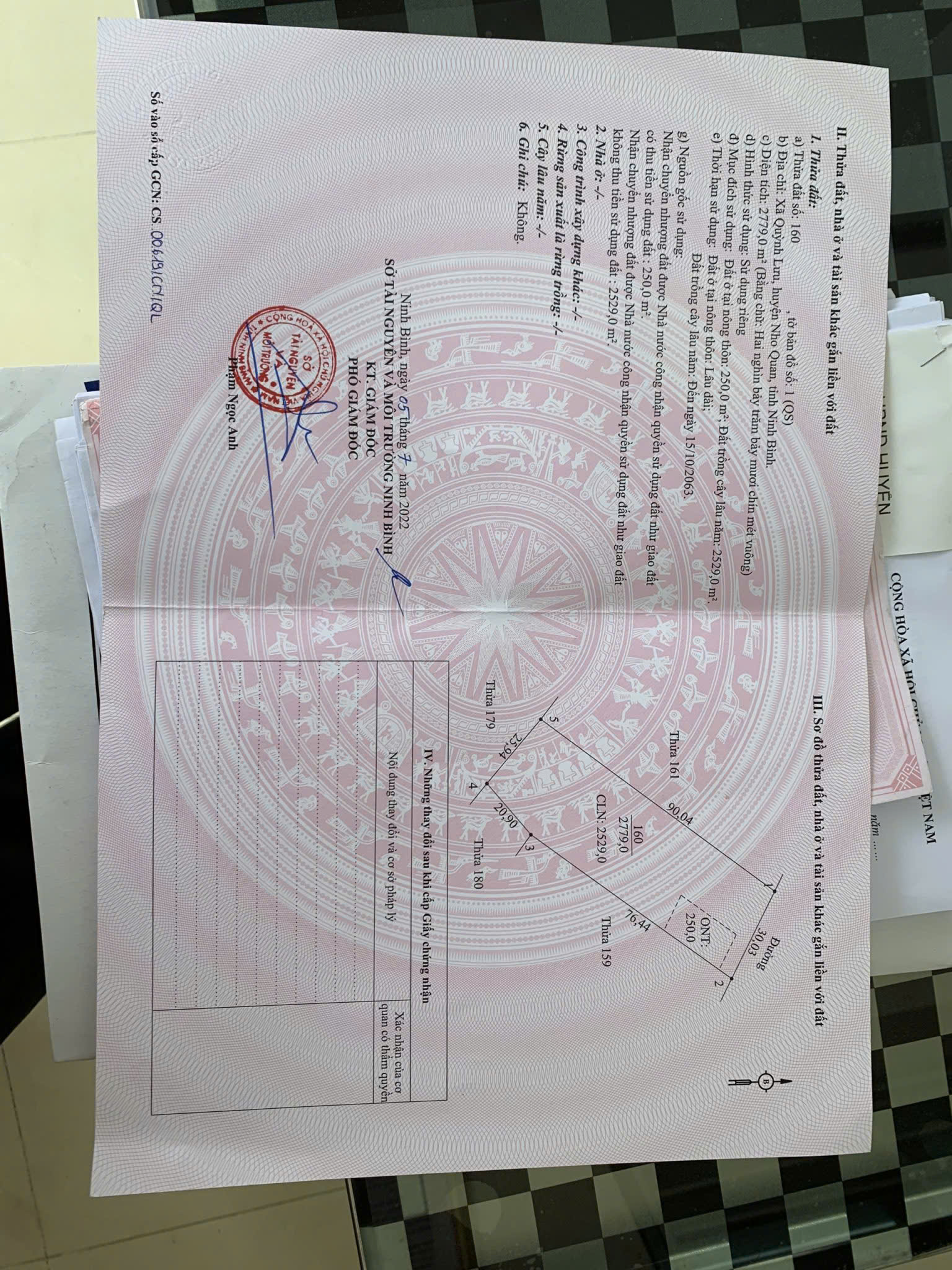 Cần Bán Lô đất Quỳnh Lưu, Nho Quan, Ninh Bình ( cũ). 16012126