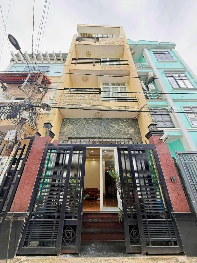 Bán nhà Hẻm 6m Nguyễn Xí - ngay VinCom Nguyễn Xí, 4,3x17m, 4 Tầng - 4PN, chỉ 12,9 Tỷ. 16012132