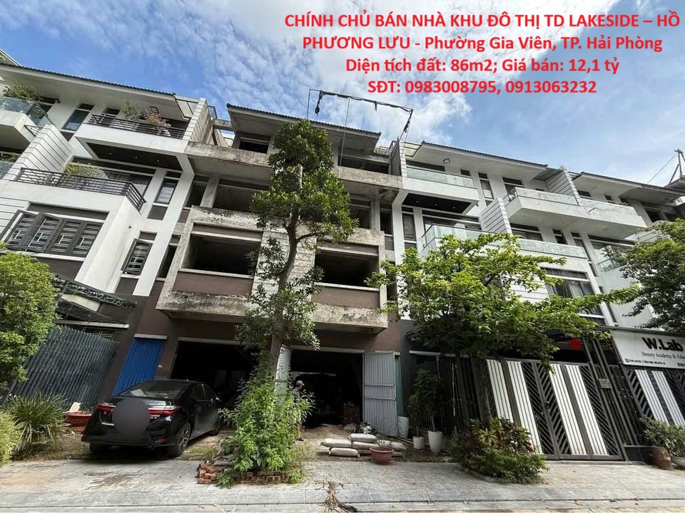 CHÍNH CHỦ BÁN NHÀ KHU ĐÔ THỊ TD LAKESIDE – HỒ PHƯƠNG LƯU - Phường Gia Viên, TP. Hải Phòng 16012213