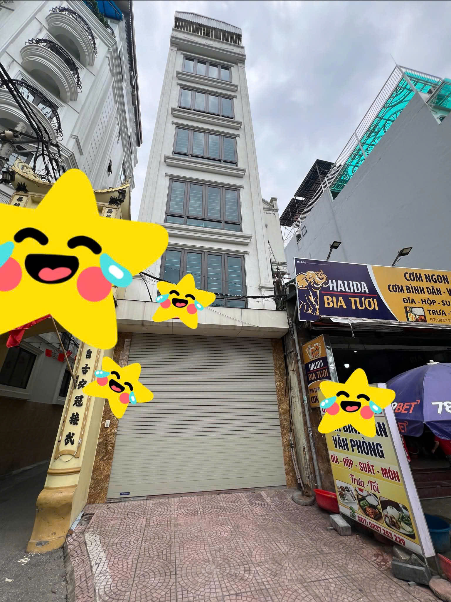 CHO THUÊ NHÀ MẶT PHỐ KIM GIANG – 40M² × 7 TẦNG  THANG MÁY  6 PHÒNG  25 TRIỆU/THÁNG 16012401