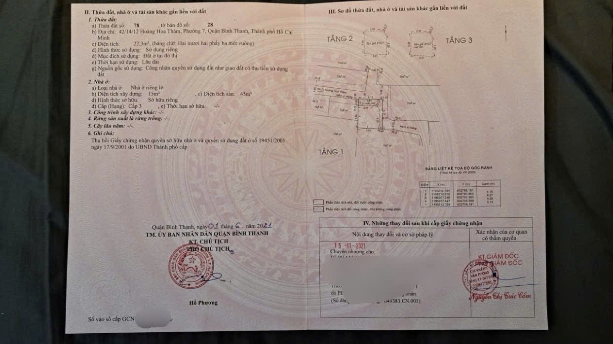 Bán Nhà 4,68 Tỷ Tại 42/14/12 HHT, Q.Bình Thạnh, TPHCM 16012576