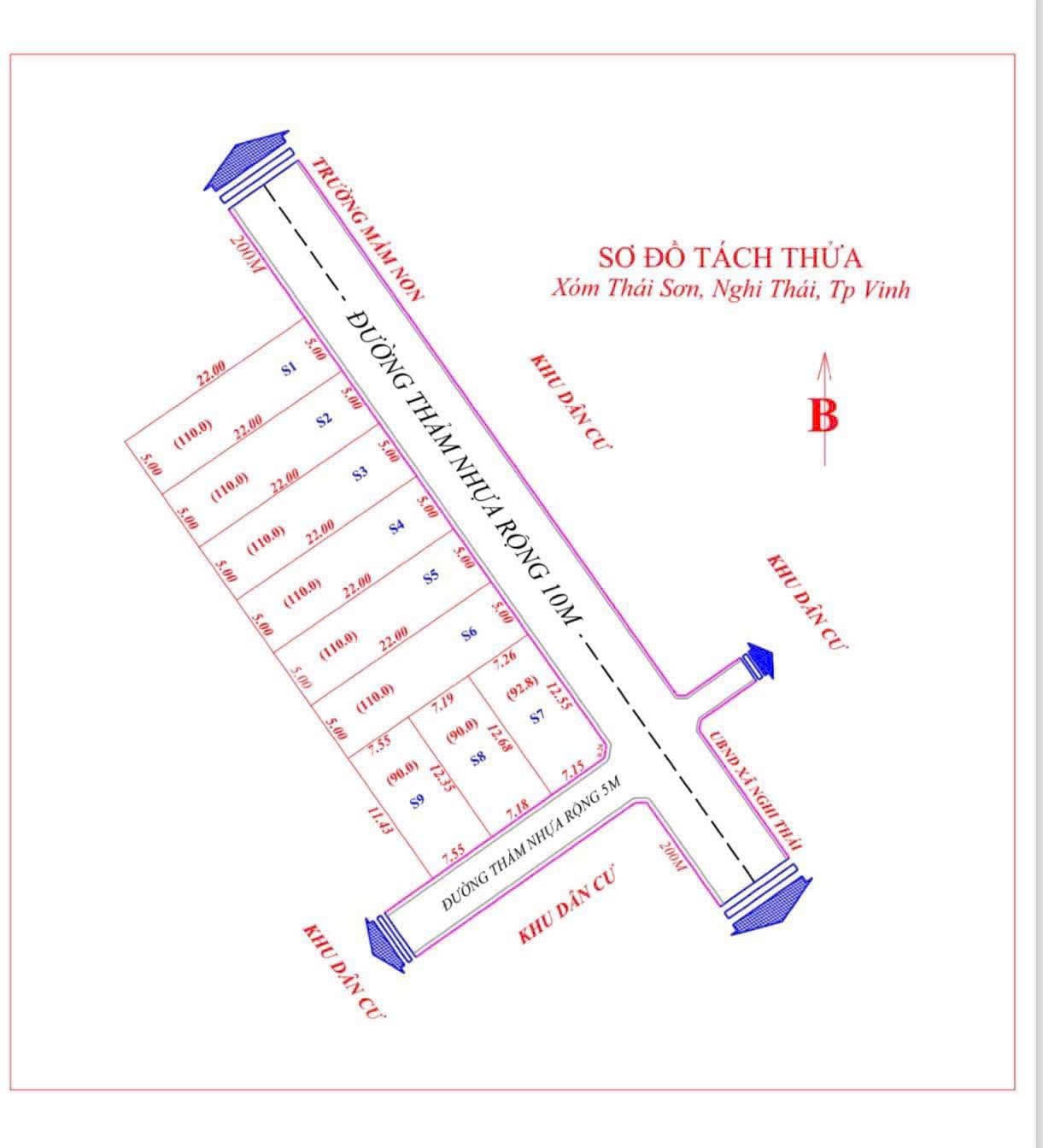 HOT HOT - CẦN BÁN NHANH Lô Đất TẠI Khối Thái Sơn, Phường Vinh Lộc, TP. Vinh, Nghệ An 16012586