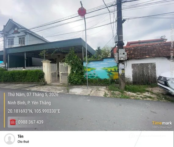 Bán đất phường Yên Thắng- Giá 4.75tỷ 16012589