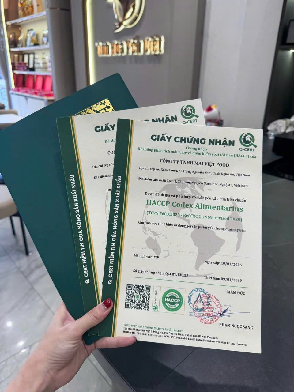 SANG NHƯỢNG / TÌM ĐỐI TÁC ĐỒNG HÀNH MÔ HÌNH YẾN CHƯNG TƯỚI - YẾN CHƯNG NÓNG Vị trí cửa hàng: 283 16012858