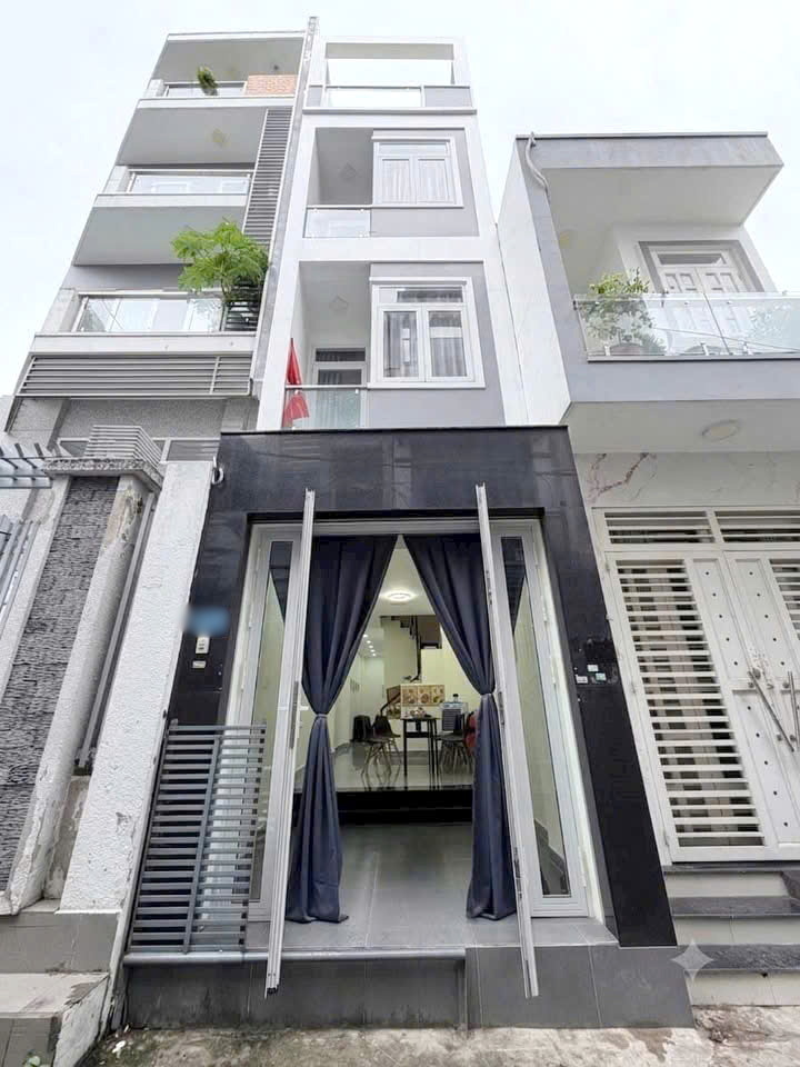 Nhà mới 4 tầng nở hậu cách mặt tiền 20m Dương Bá Trạc Phường Chánh Hưng (P1Q8 cũ). Giá 6,8 tỷ TL 16012999