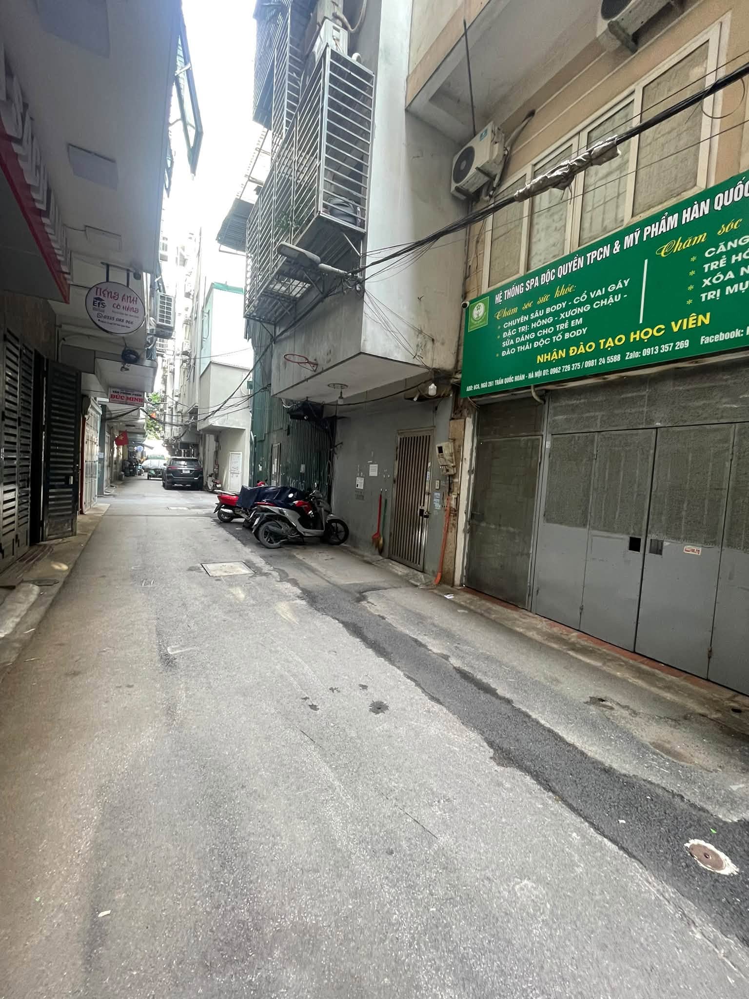 MẶT PHỐ, TRẦN QUỐC HOÀN, CẦU GIẤY-VỈA HÈ-KD-Ô TÔ: 47M X5T, MT 4M, GIÁ 31,9 TỶ. 16013139