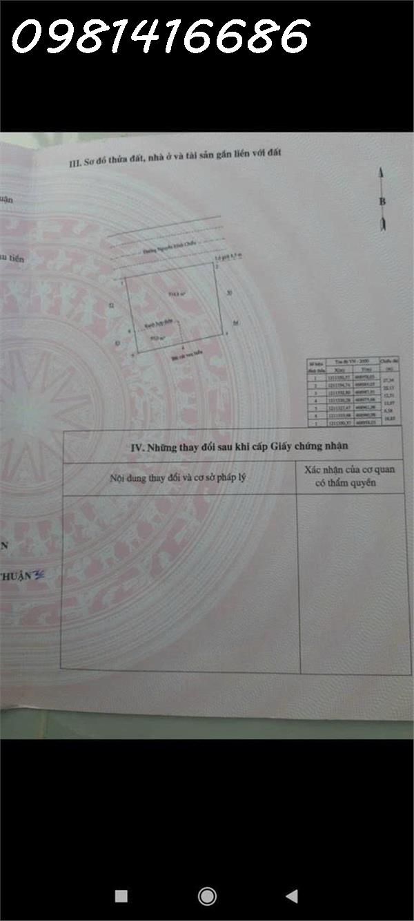 BÁN ĐẤT BIỂN MẶT TIỀN NGUYỄN ĐÌNH CHIỂU – HÀM TIẾN 16013233