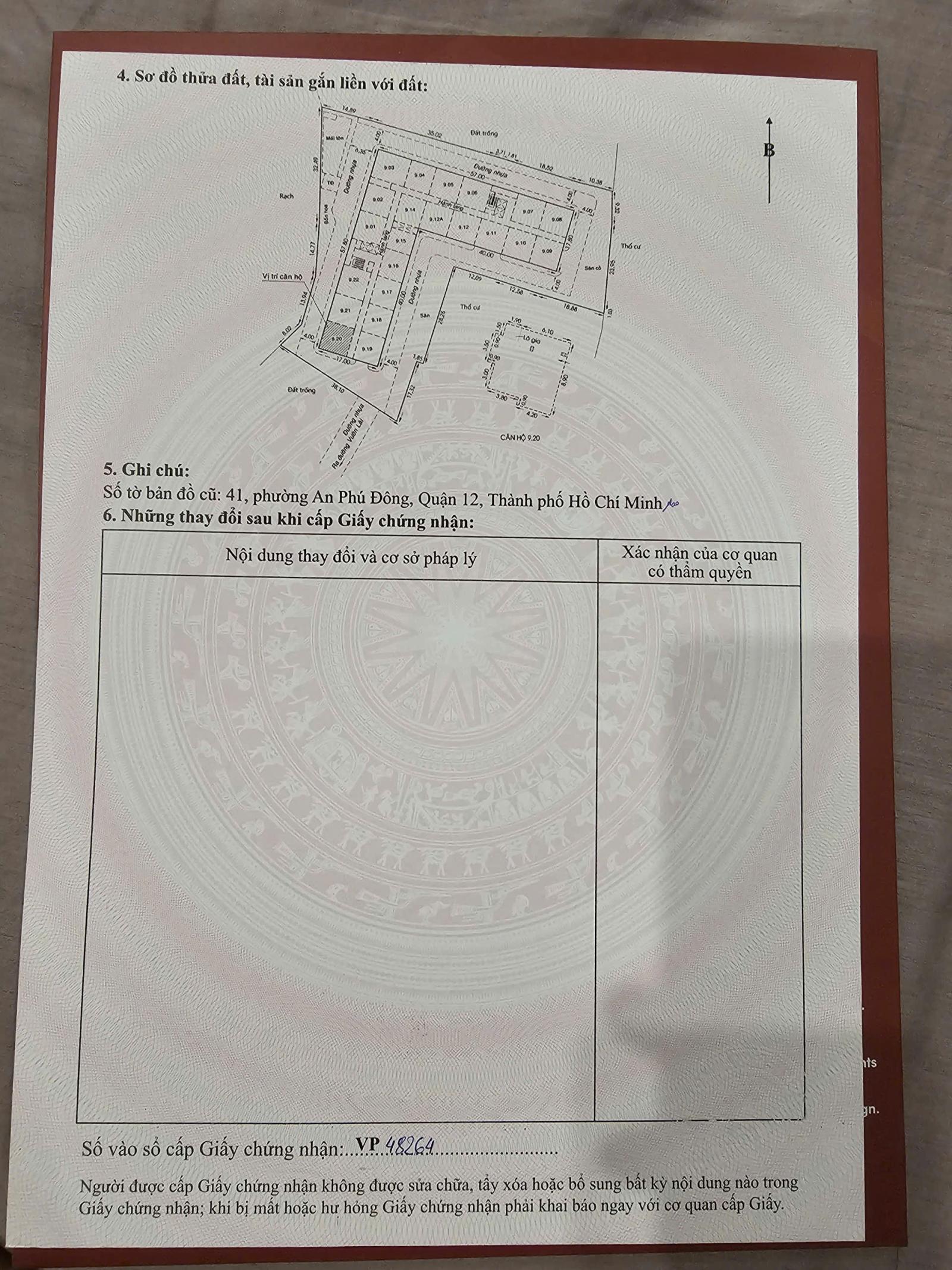 Chính chủ cần bán chung cư An Phú Đông, TP HCM 16013311
