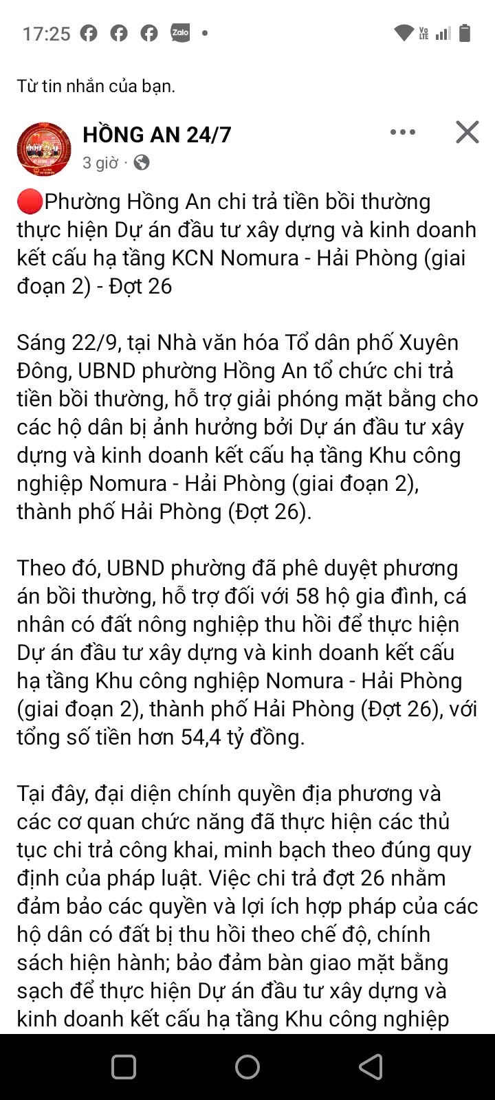 CHÍNH CHỦ GIẢM NGAY 150 TR – CHỈ CÒN 695 TR SỞ HỮU LÔ ĐẤT Vị Trí Đẹp GẦN ĐƯỜNG TRỤC, KCN, 0782007678 16013366