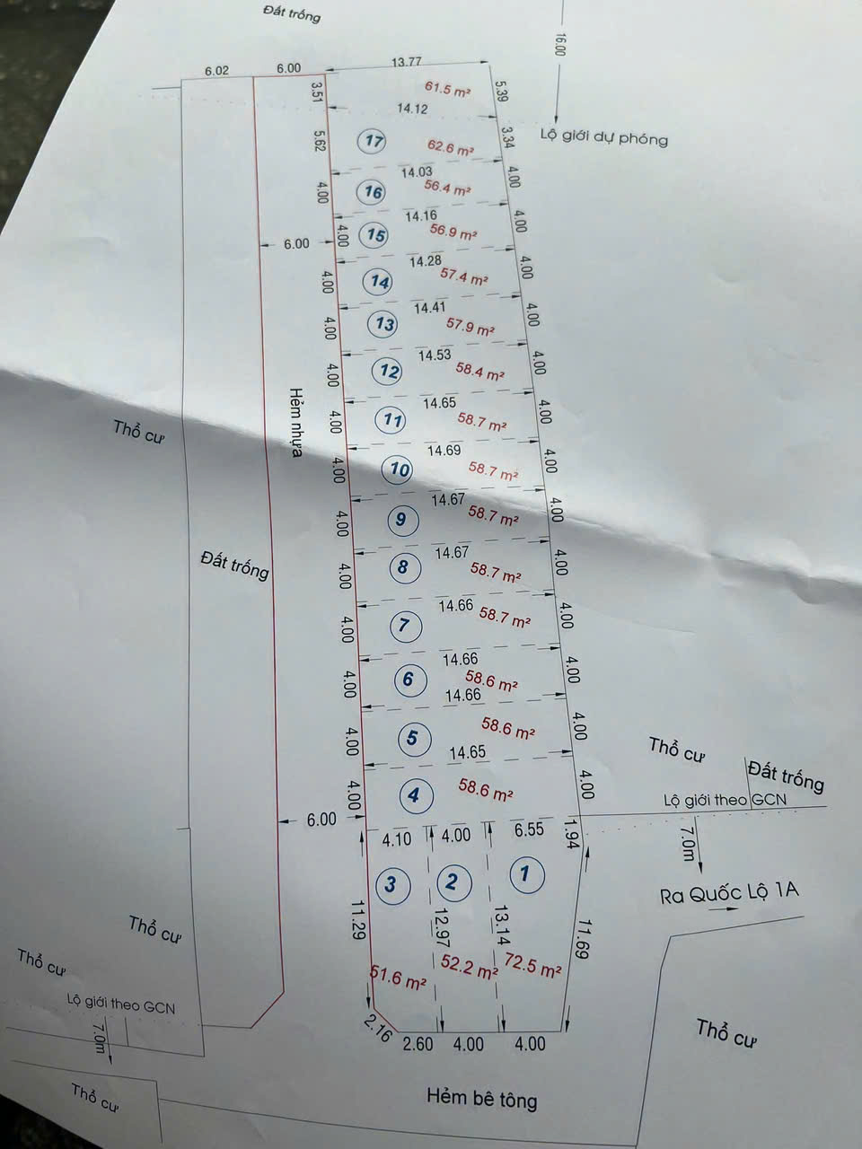 HÀNG HIẾM Q12 – TRỌN KHU 17 NỀN, PHÁP LÝ & HẠ TẦNG HOÀN THIỆN! 16013559