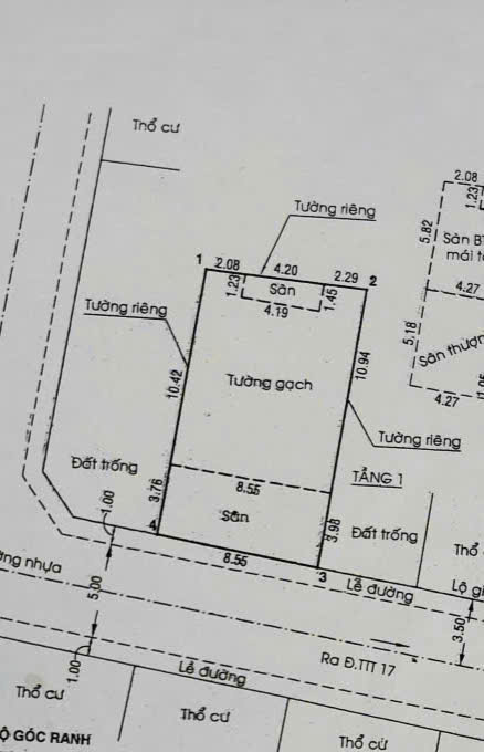 CHỈ 6,6 TỶ – 2 CĂN NHÀ LẦU + SỔ HỒNG RIÊNG HXH TRỊNH THỊ MIẾNG, GIÁP Q12 16013881
