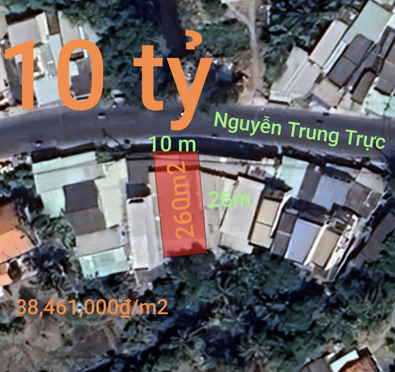 Bán đất thổ cư mặt tiền Nguyễn Trung Trực giá 10 tỷ 16013904