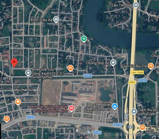 CHÍNH CHỦ CẦN TIỀN BÁN GẤP MẢNH ĐẤT TẠI PHỦ LÝ, HÀ NAM. 16013914
