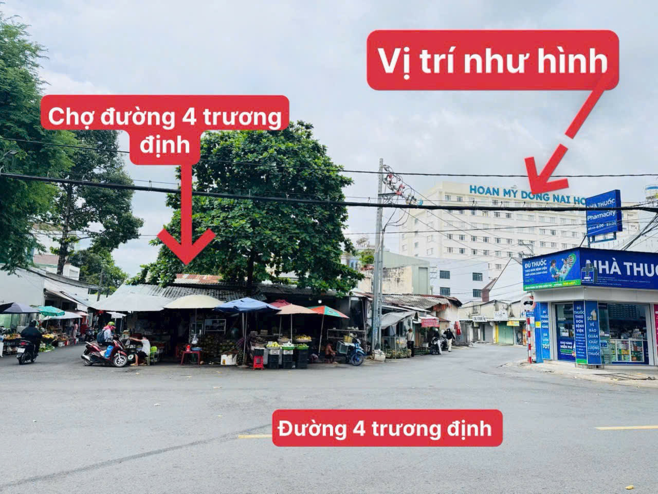 Mặt tiền đường Trương Quyền ngang 5.5m - cách cổng bv Hoàn Mỹ 40M chỉ 4.9 tỷ 16013933